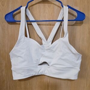 Women's Beige Sports Bra
